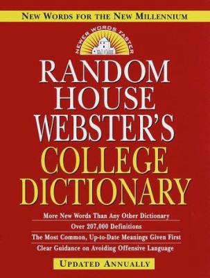 Random House Webster's College Dictionary 0375407413 Book Cover