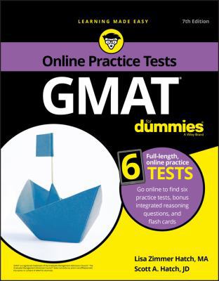 GMAT for Dummies 1119374146 Book Cover