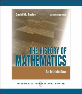 History of Mathematics: An Introduction 0071289208 Book Cover