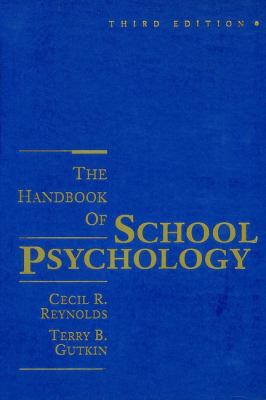 The Handbook of School Psychology 047112205X Book Cover