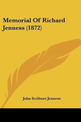 Memorial Of Richard Jenness (1872) 112064433X Book Cover