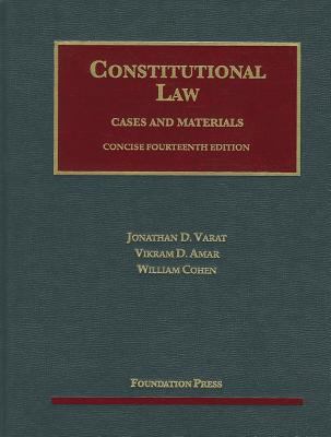 Constitutional Law (University Casebook Series) 1609302567 Book Cover