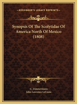 Synopsis Of The Scolytidae Of America North Of ... 1169612768 Book Cover