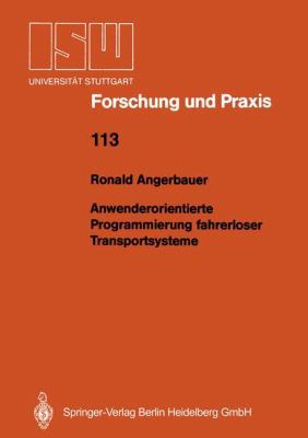 Anwenderorientierte Programmierung Fahrerloser ... [German] 3540613714 Book Cover
