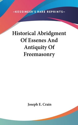 Historical Abridgment of Essenes and Antiquity ... 143668188X Book Cover