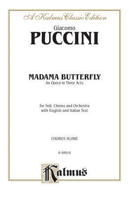 Madame Butterfly: Italian, English Language Edi... [Italian] 0769246273 Book Cover