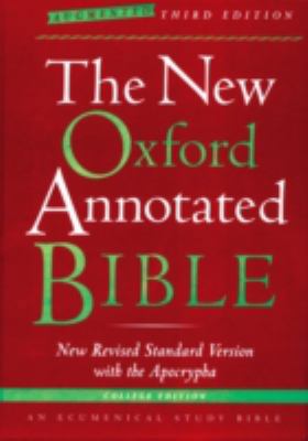 New Oxford Annotated Bible-NRSV-Augmented College 0195288823 Book Cover