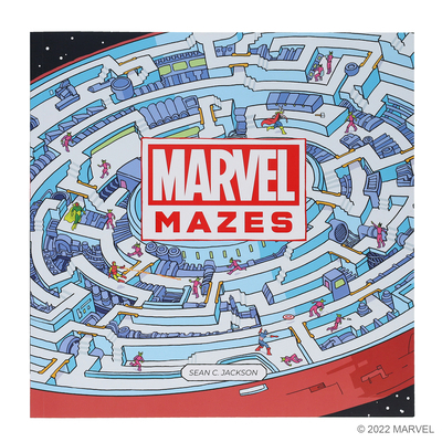 Marvel Mazes 179721747X Book Cover