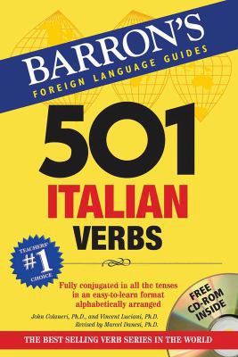 501 Italian Verbs [With CDROM] B08HQ1D6K3 Book Cover