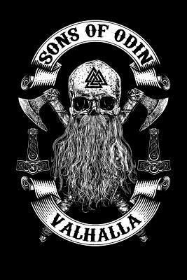 Sons of Odin: Viking Skull Notebook 120 Pages s... 1073642844 Book Cover