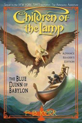 The Blue Djinn of Babylon 0439670217 Book Cover