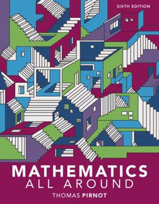 Mathematics All Around Plus Mylab Math with Pea... 0134800168 Book Cover