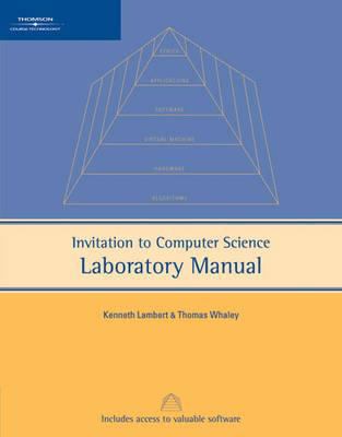 Invitation to Computer Science Lab Manual 1418837547 Book Cover