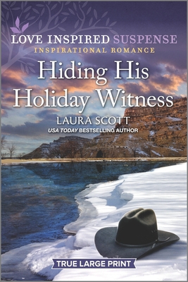 Hiding His Holiday Witness [Large Print] 1335735895 Book Cover