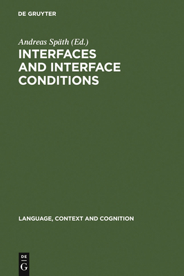 Interfaces and Interface Conditions 311019547X Book Cover