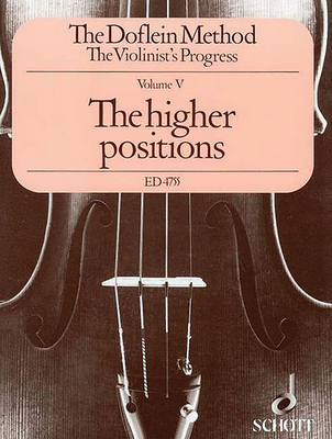The Doflein Method: Volume 5: The Higher Positi... B0029U2SFY Book Cover