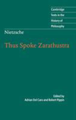 Nietzsche: Thus Spoke Zarathustra 0521841712 Book Cover