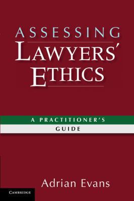 Assessing Lawyers' Ethics 052176422X Book Cover