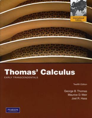 Thomas' Calculus: Early Transcendentals 0321636325 Book Cover