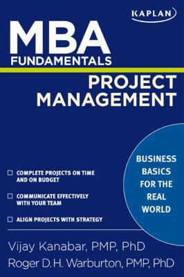 MBA Fundamentals Project Management 1427797447 Book Cover