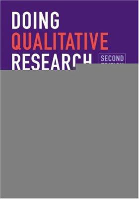 Doing Qualitative Research: Second Edition 1412901979 Book Cover