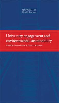 University Engagement and Environmental Sustain... 0719091624 Book Cover