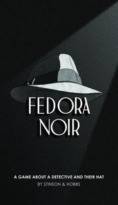 Hardcover Fedora Noir Book