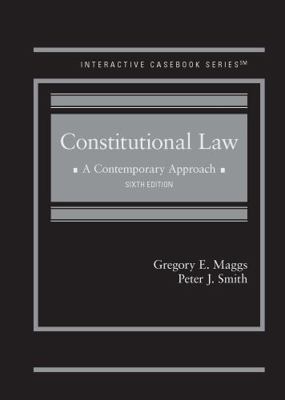 Constitutional Law: A Contemporary Approach (In... 1685614663 Book Cover