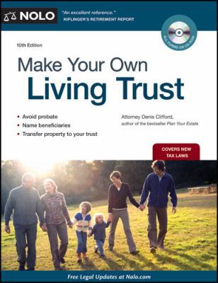 Make Your Own Living Trust [With CDROM] 1413313167 Book Cover