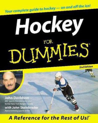 Hockey for Dummies 0764552287 Book Cover