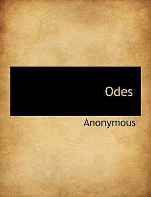 Odes 1140045008 Book Cover