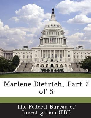 Marlene Dietrich, Part 2 of 5 1288559976 Book Cover