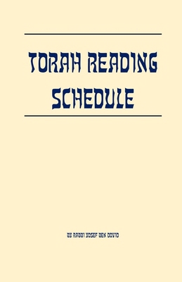 Torah Reading Schedule B089D4JYBV Book Cover