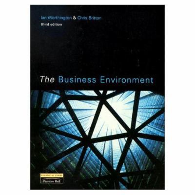 The Business Environment 0273641638 Book Cover