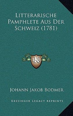 Litterarische Pamphlete Aus Der Schweiz (1781) [German] 116635508X Book Cover