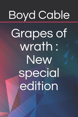 Grapes of wrath: New special edition B088SZS6PS Book Cover