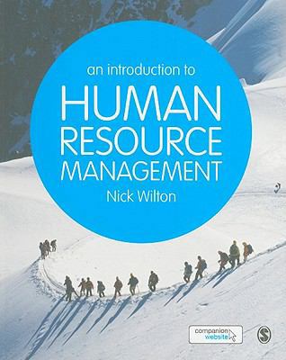 An Introduction to Human Resource Management 1848600305 Book Cover