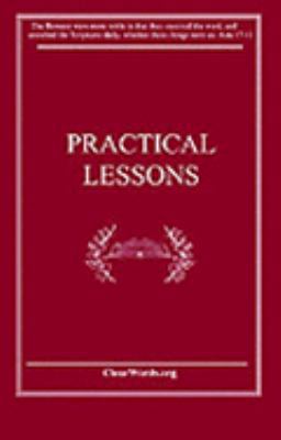 Practical Lessons From The Experience Of Israel 0974405132 Book Cover