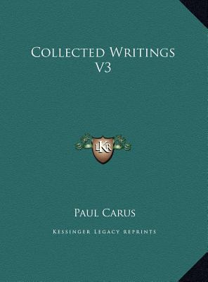 Collected Writings V3 1169821111 Book Cover