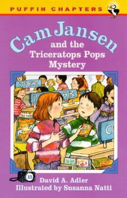 CAM Jansen: The Triceratops Pops Mystery #15 0140375120 Book Cover