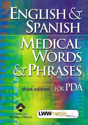 English & Spanish Medical Words & Phrases 1582553319 Book Cover