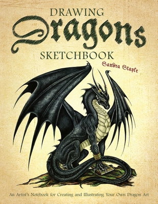 Drawing Dragons Sketchbook: An Artist's Noteboo... 1646042425 Book Cover
