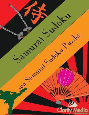 Samurai Sudoku: 100 samurai sudoku puzzles 1478259426 Book Cover