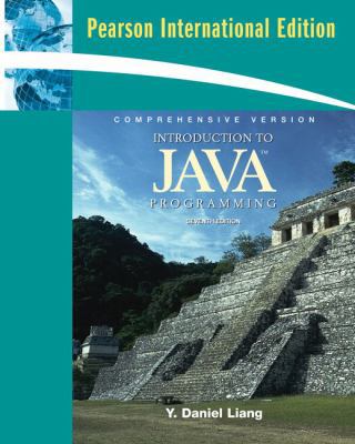 Introduction to Java Programmng. Comprehensive ... 013605966X Book Cover