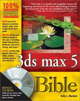 3ds max 5 Bible 0764537032 Book Cover