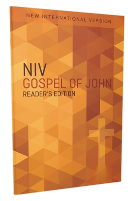 NIV, Gospel of John, Reader's Edition, Paperback 0310446007 Book Cover