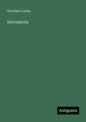 Savonarola [German] 3563140944 Book Cover