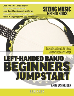 Left-Handed Banjo Beginners Jumpstart: Learn Ba... B08L1P419K Book Cover