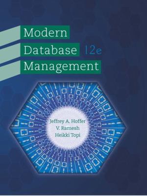 Modern Database Management 0133544613 Book Cover