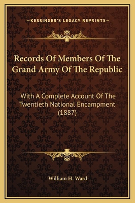 Records Of Members Of The Grand Army Of The Rep... 1169364705 Book Cover